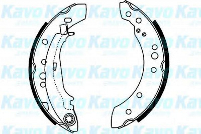 KAVO PARTS bs6420 -  Комплект тормозных колодок